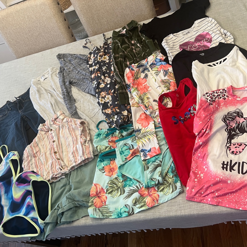 Girls size 7 bundle